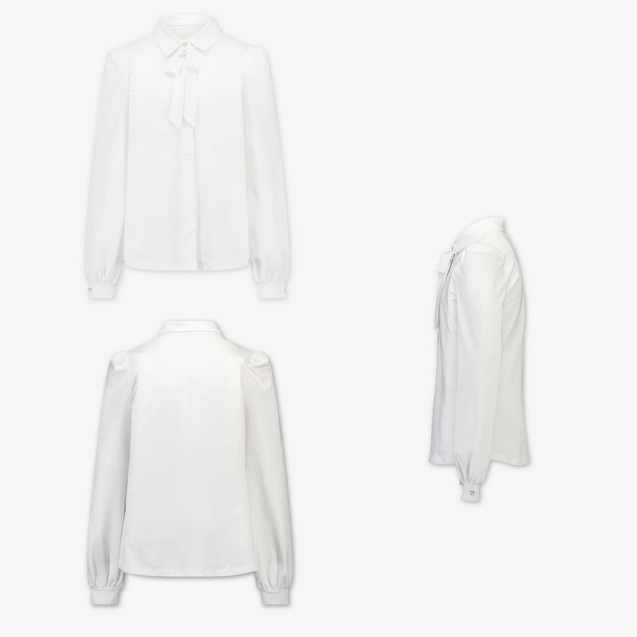 MonnaLisa Girls Blouse in White