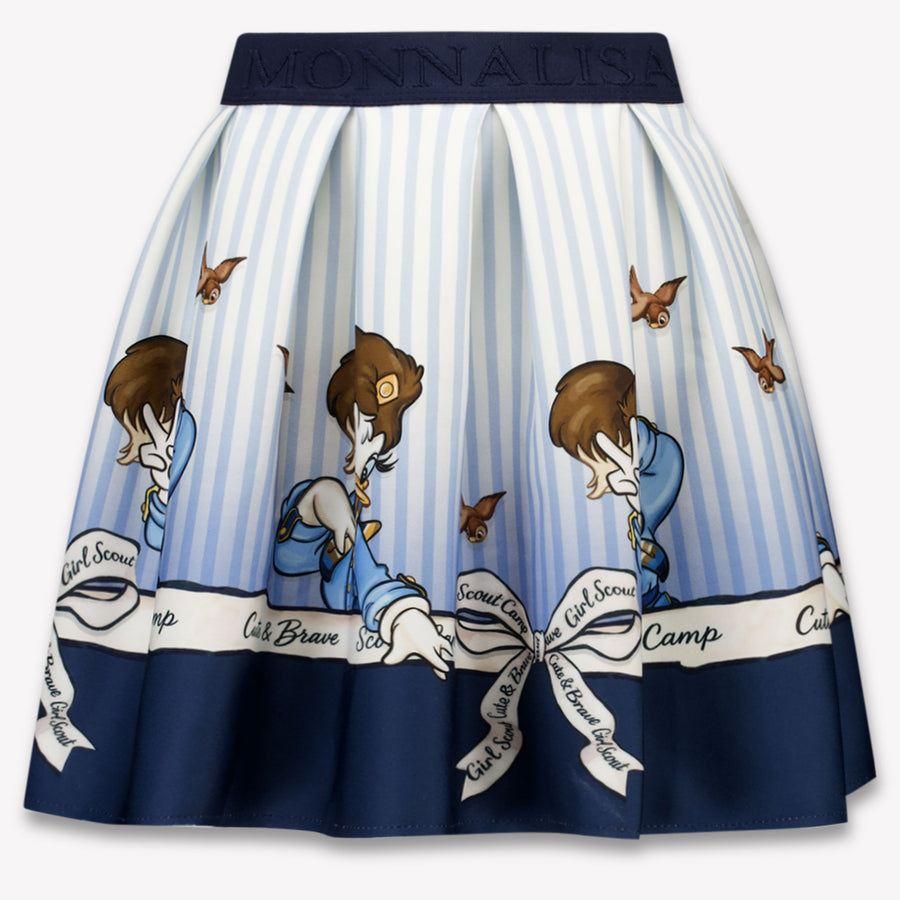 MonnaLisa Kinder Meisjes Rokje In Navy