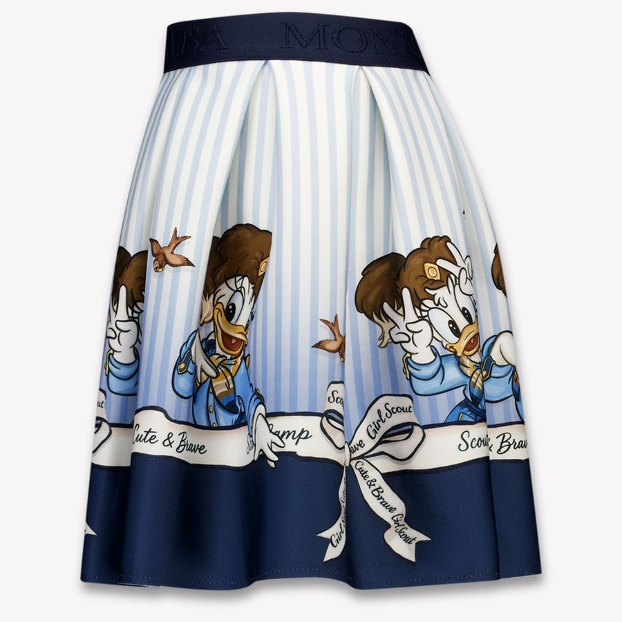 MonnaLisa Kinder Meisjes Rokje In Navy