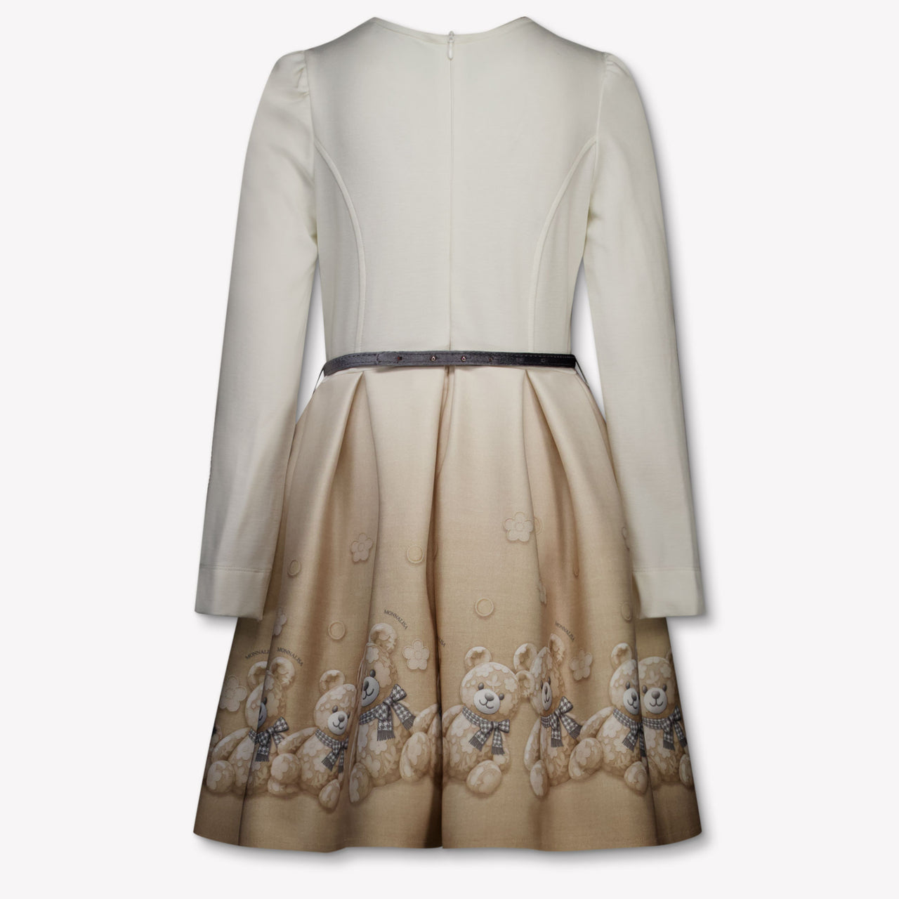 MonnaLisa Girls Dress in Light Beige