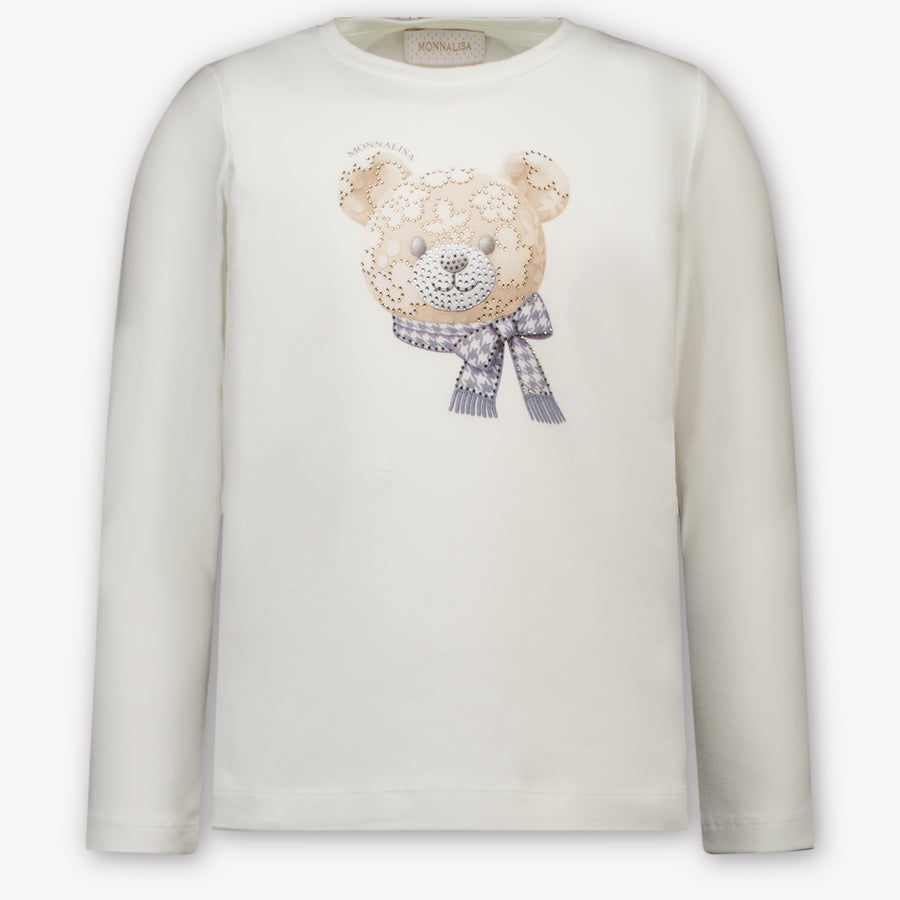 MonnaLisa Girls T-Shirt in Off-White