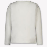 MonnaLisa Kinder Meisjes T-Shirt In Off White