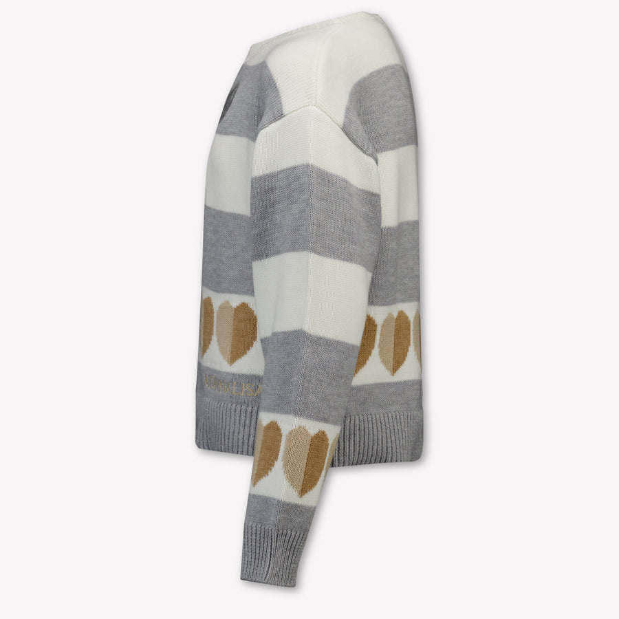 MonnaLisa Kinder Meisjes Trui In Beige