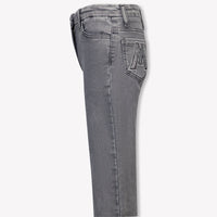 MonnaLisa Kids Girls Jeans In Gray