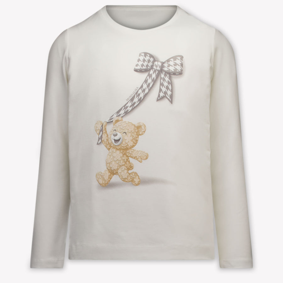 MonnaLisa Girls T-Shirt in Off-White