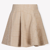 MonnaLisa Kinder Meisjes Rokje In Beige