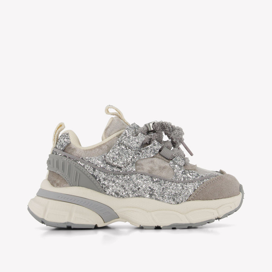 MonnaLisa Girls Sneakers In Silver