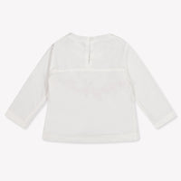 MonnaLisa Baby Girls T-Shirt In OffWhite