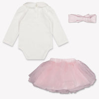 MonnaLisa Baby Girls Playsuit In Light Pink