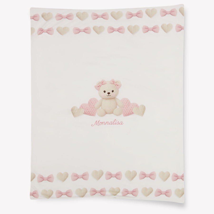 MonnaLisa Baby Girls Accessory In OffWhite