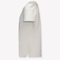 MonnaLisa Kinder Meisjes T-Shirt In Off White