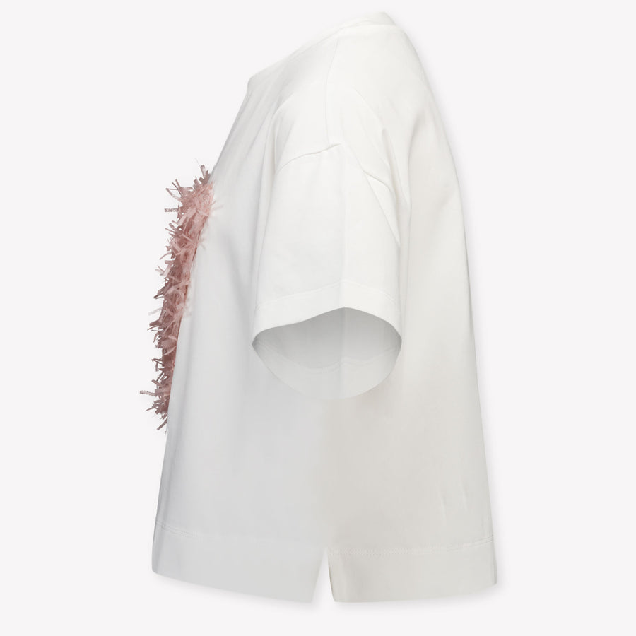 MonnaLisa Kinder Meisjes T-Shirt In Licht Roze