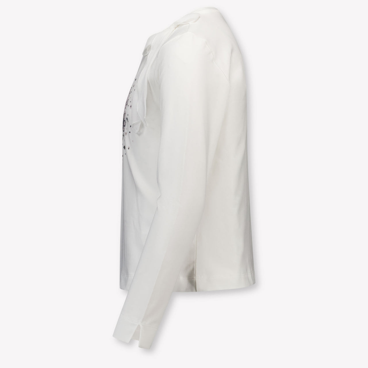 MonnaLisa Kinder Meisjes T-Shirt In Off White