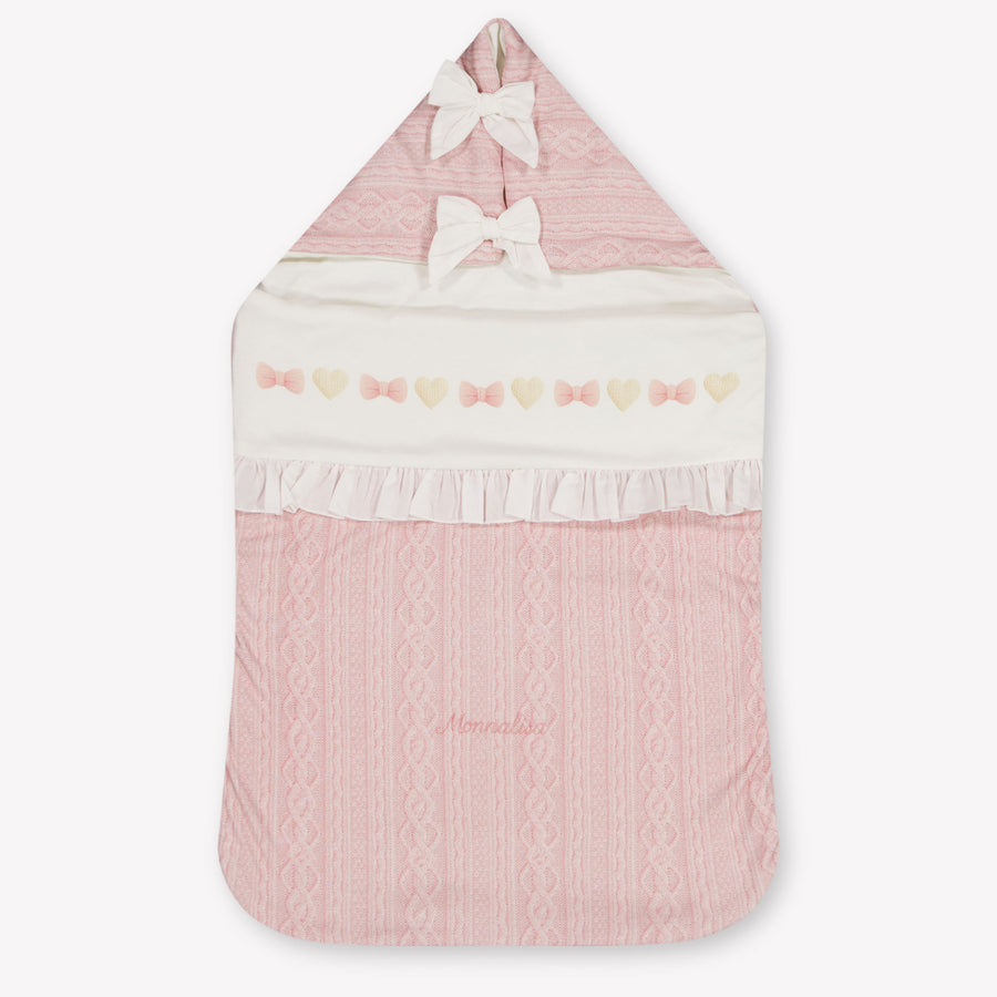 MonnaLisa Baby Girls Accessory In Light Pink