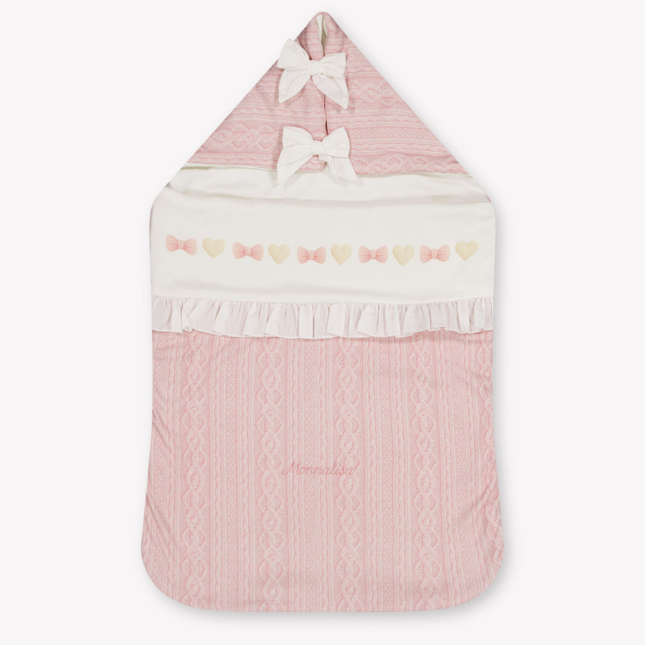MonnaLisa Baby Girls Accessory In Light Pink