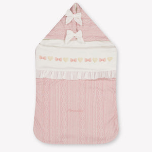 MonnaLisa Baby Girls Accessory In Light Pink