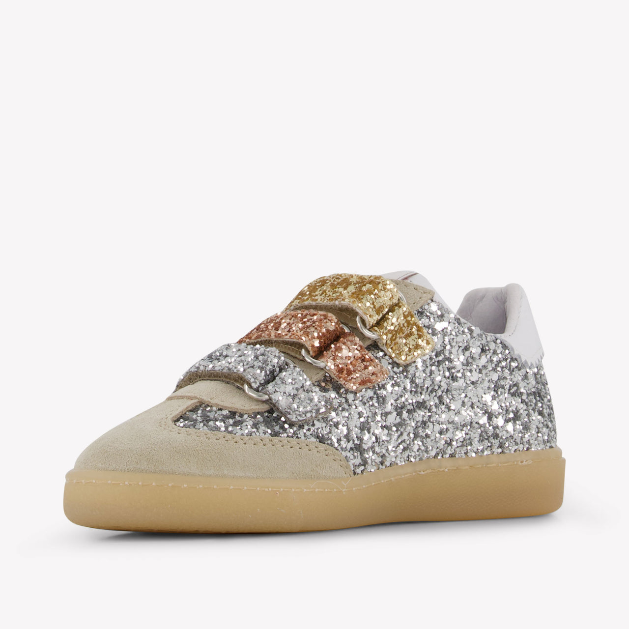 MonnaLisa Meisjes Sneakers In Zilver