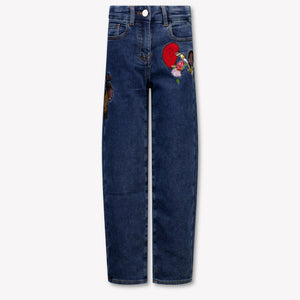 MonnaLisa Kinder Meisjes Jeans In Blauw