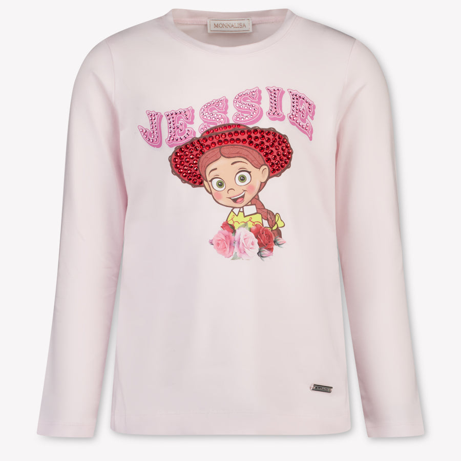 MonnaLisa Girls T-Shirt in Light Pink