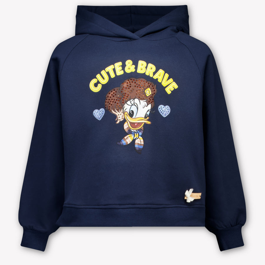 MonnaLisa Girls Sweater in Navy