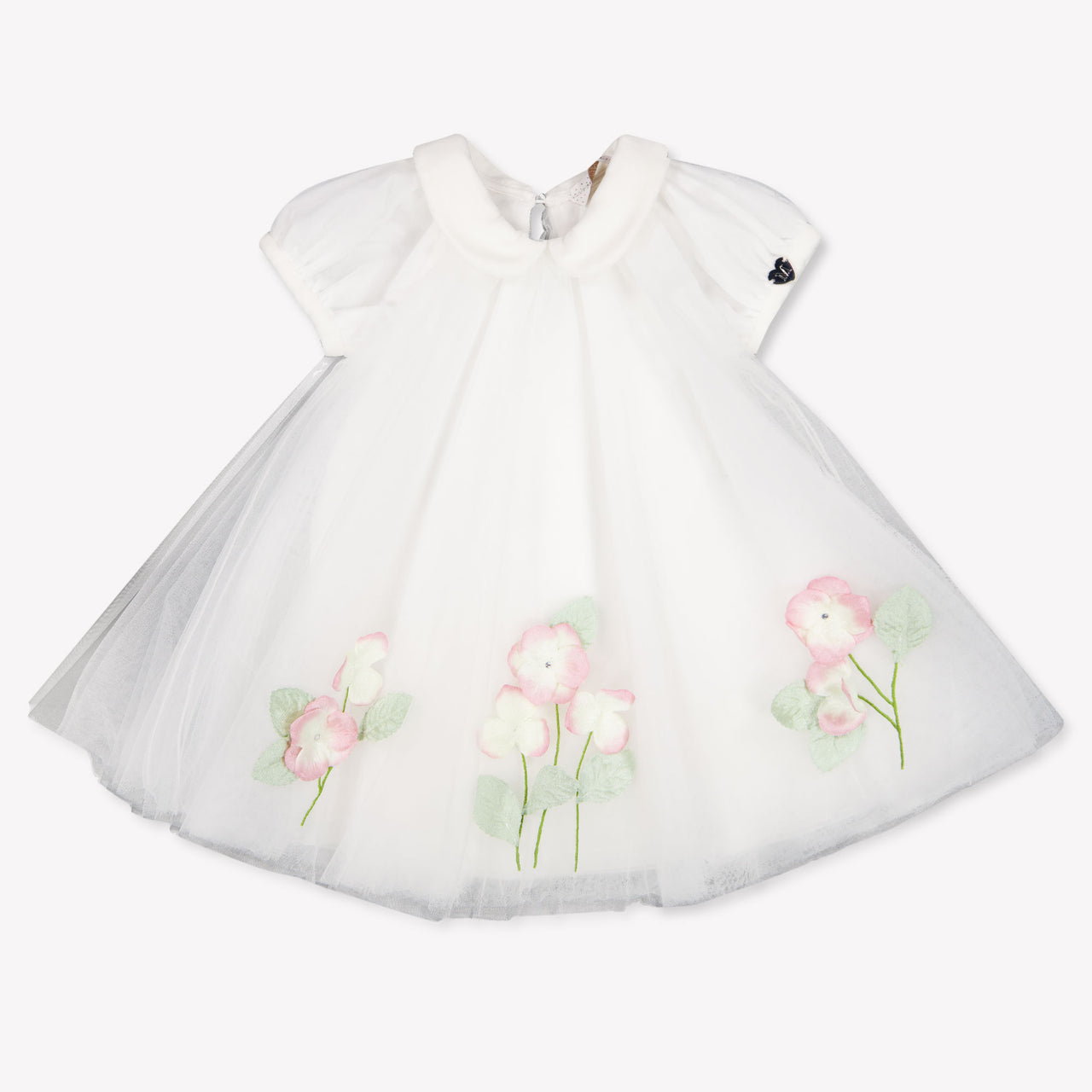 MonnaLisa Baby Girls Dress In OffWhite