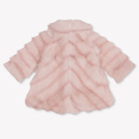 Monnalisa Baby Meisjes Jas in Licht Roze