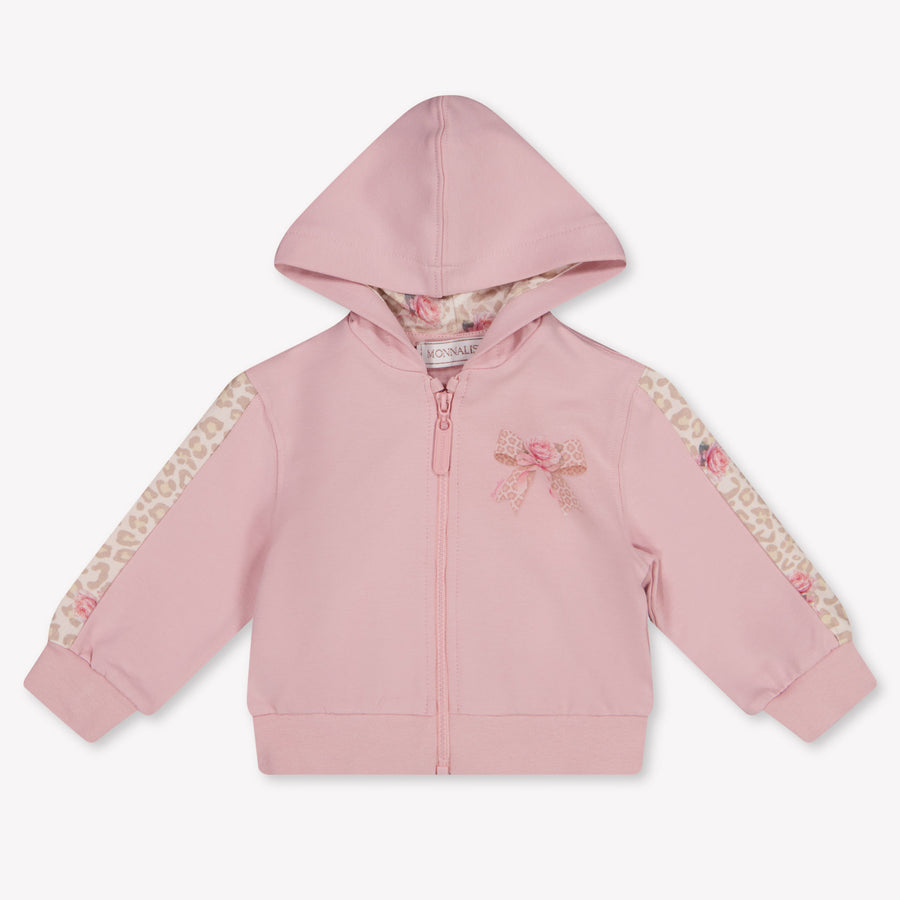 MonnaLisa Baby Meisjes Vest In Licht Roze