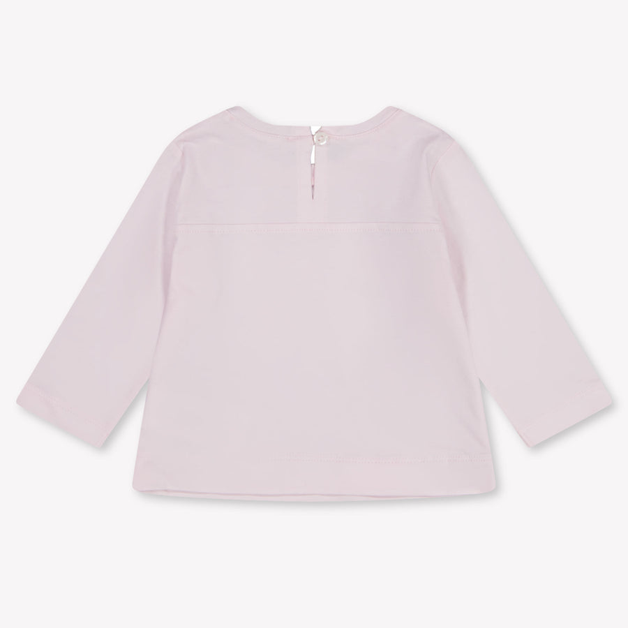 MonnaLisa Baby Girls T-Shirt In Light Pink