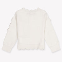 MonnaLisa Baby Girls Cardigan In OffWhite