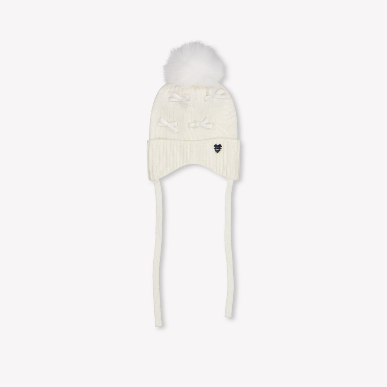 MonnaLisa Baby Meisjes Muts In Off White