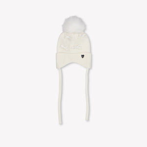 MonnaLisa Baby Meisjes Muts In Off White