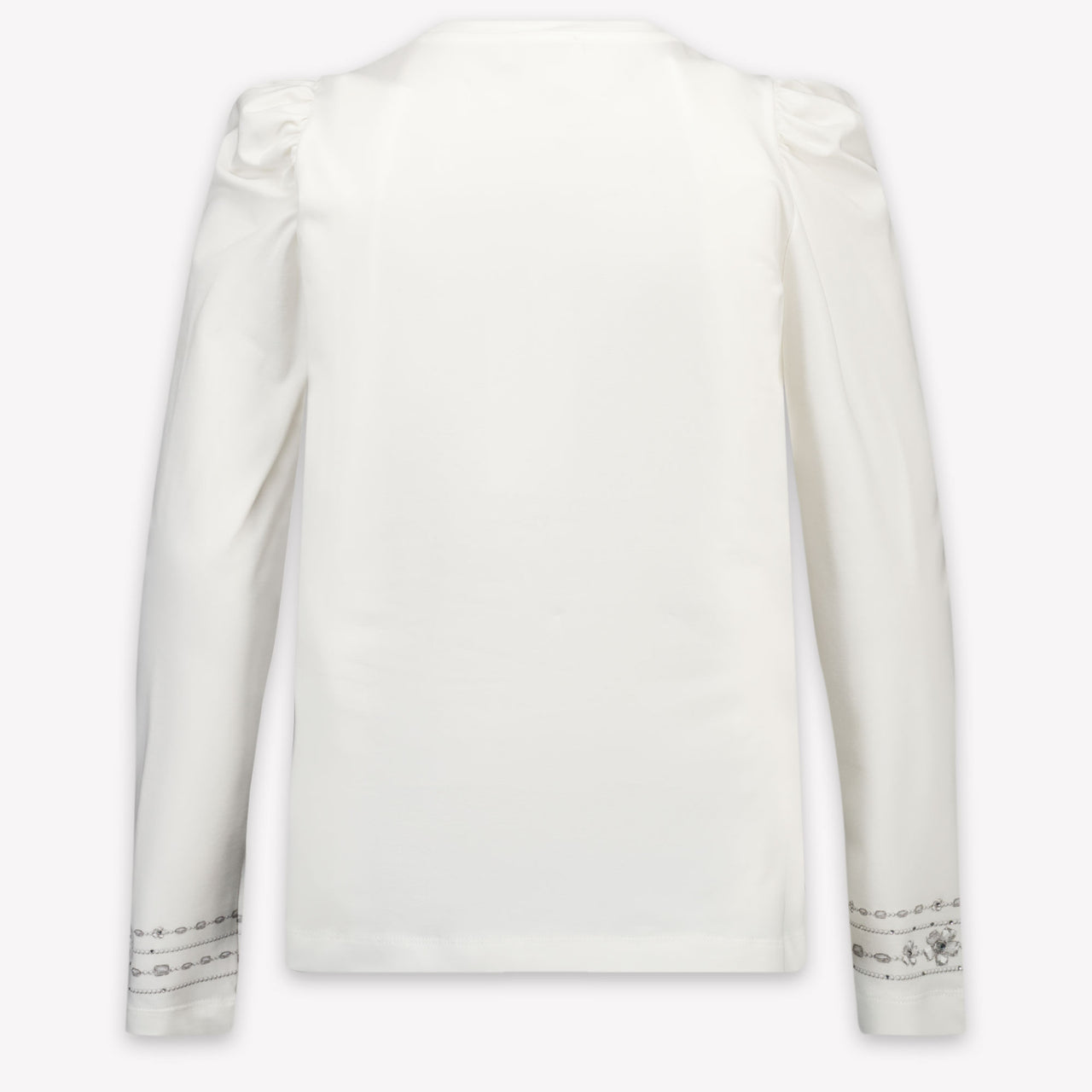 MonnaLisa Kinder Meisjes T-Shirt In Off White