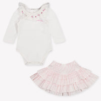 MonnaLisa Baby Girls Playsuit In Light Pink