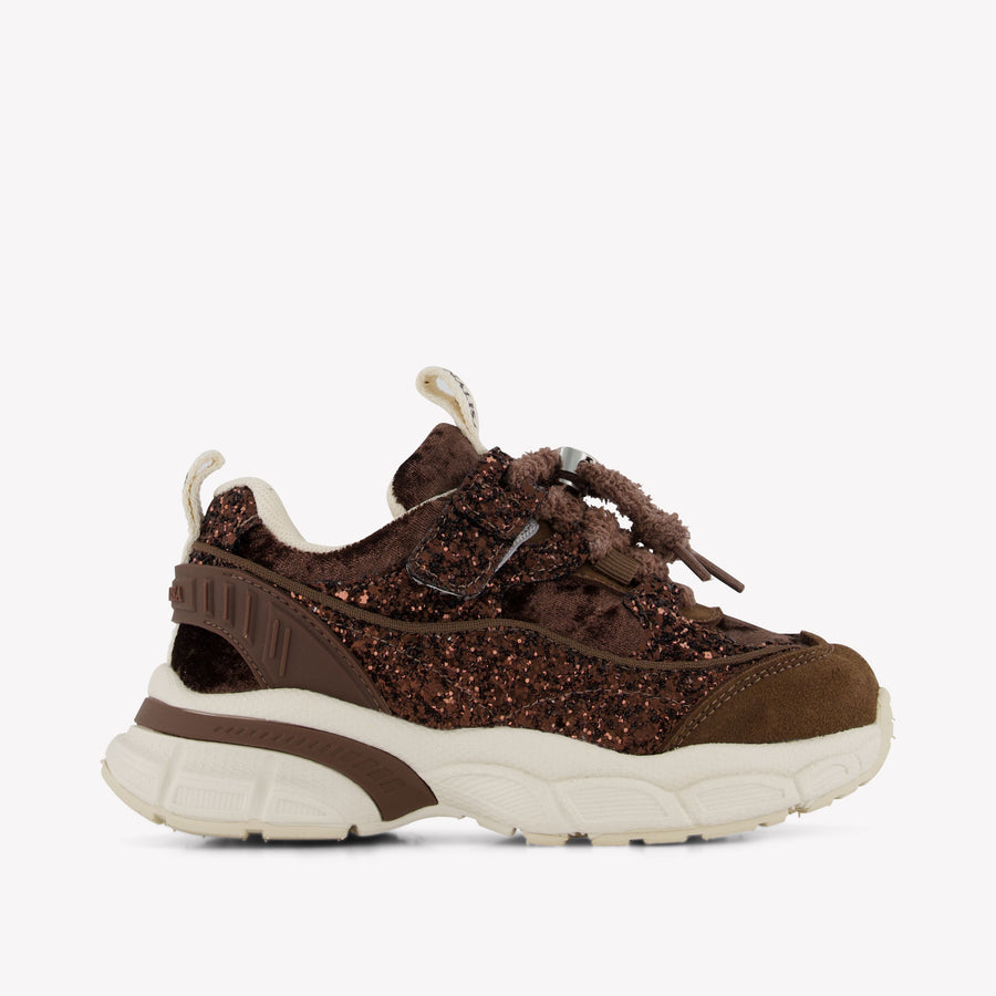 MonnaLisa Girls Sneakers in Brown