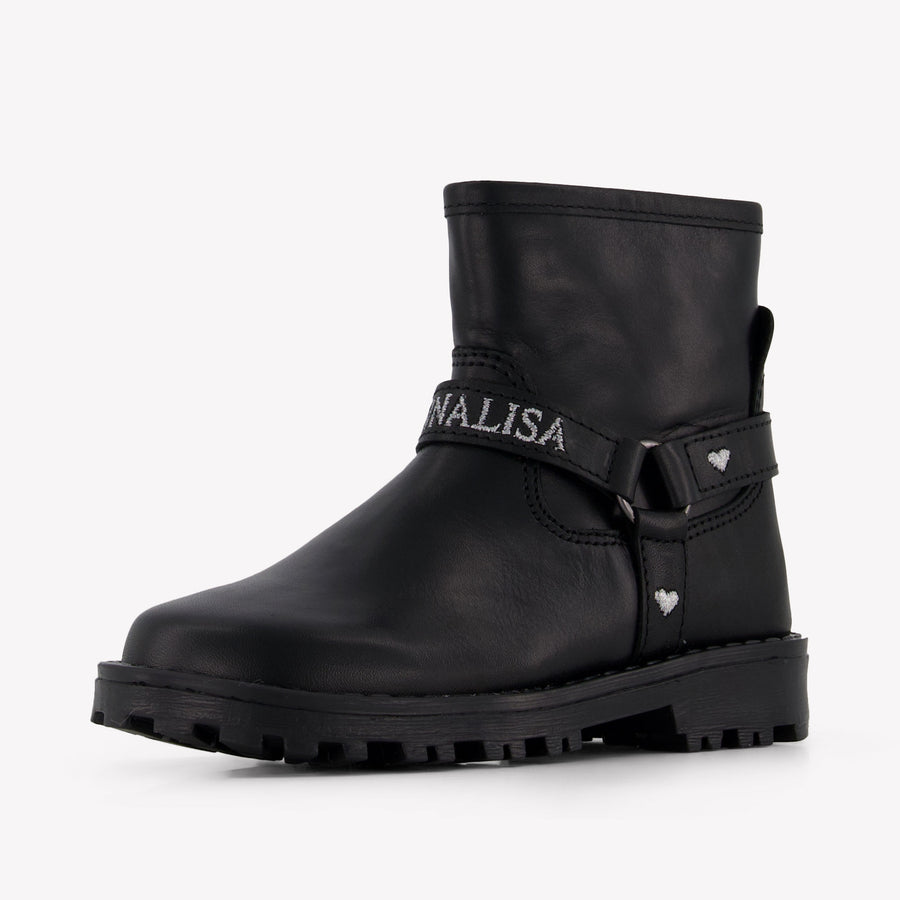 MonnaLisa Girls Boots In Black