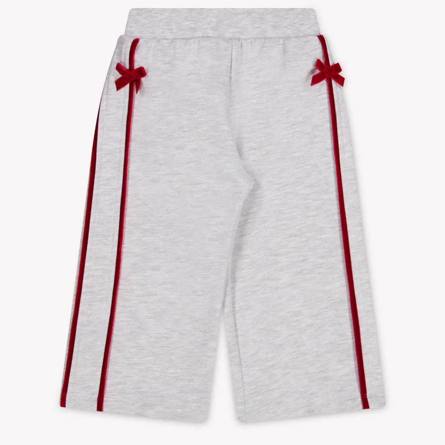 MonnaLisa Baby Girls Pants In Light Gray