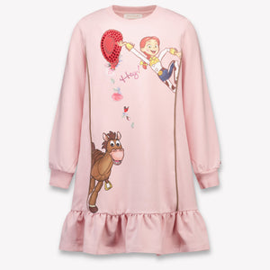 MonnaLisa Kids Girls Dress In OffWhite