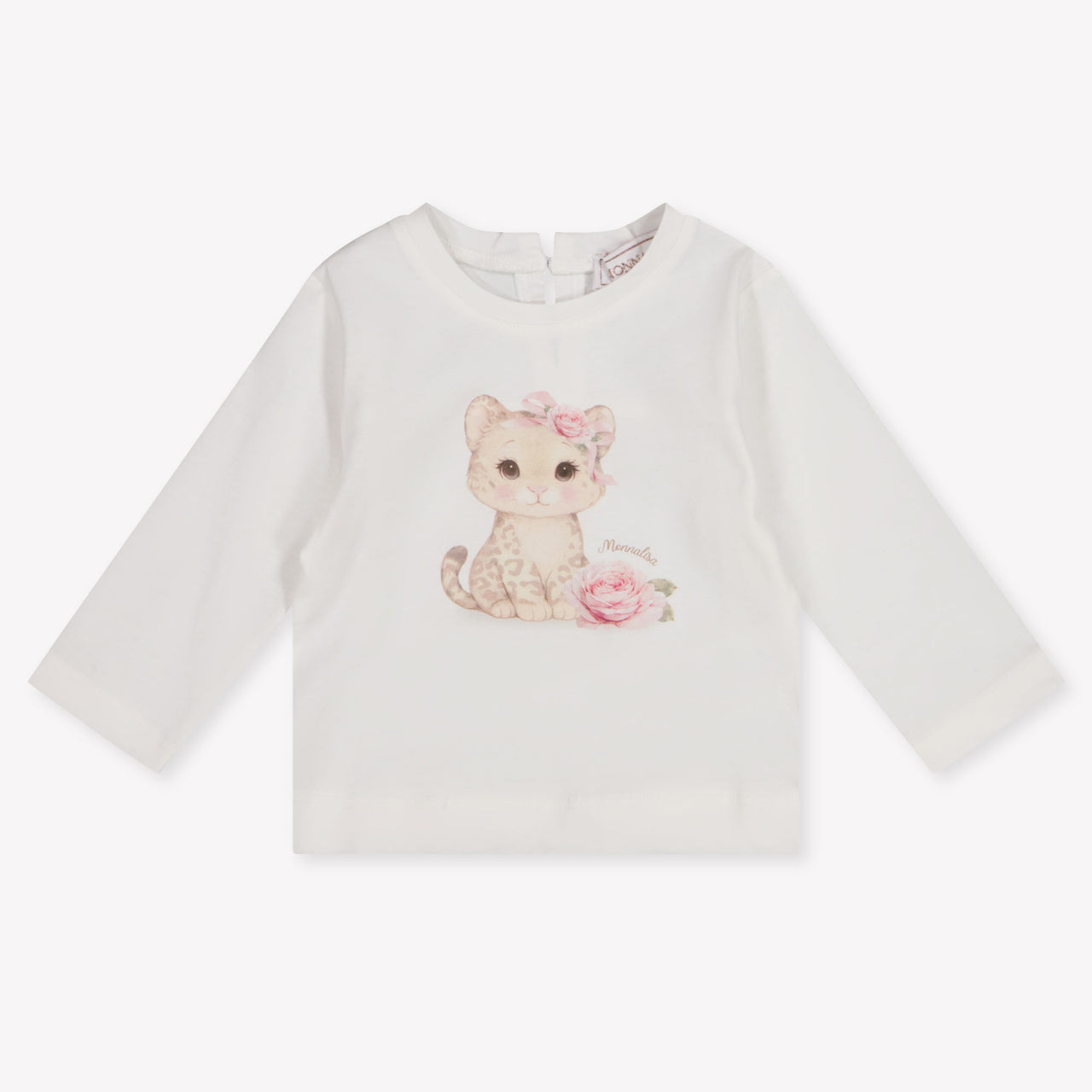 MonnaLisa Baby Girls T-Shirt In OffWhite