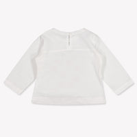 MonnaLisa Baby Girls T-Shirt In OffWhite
