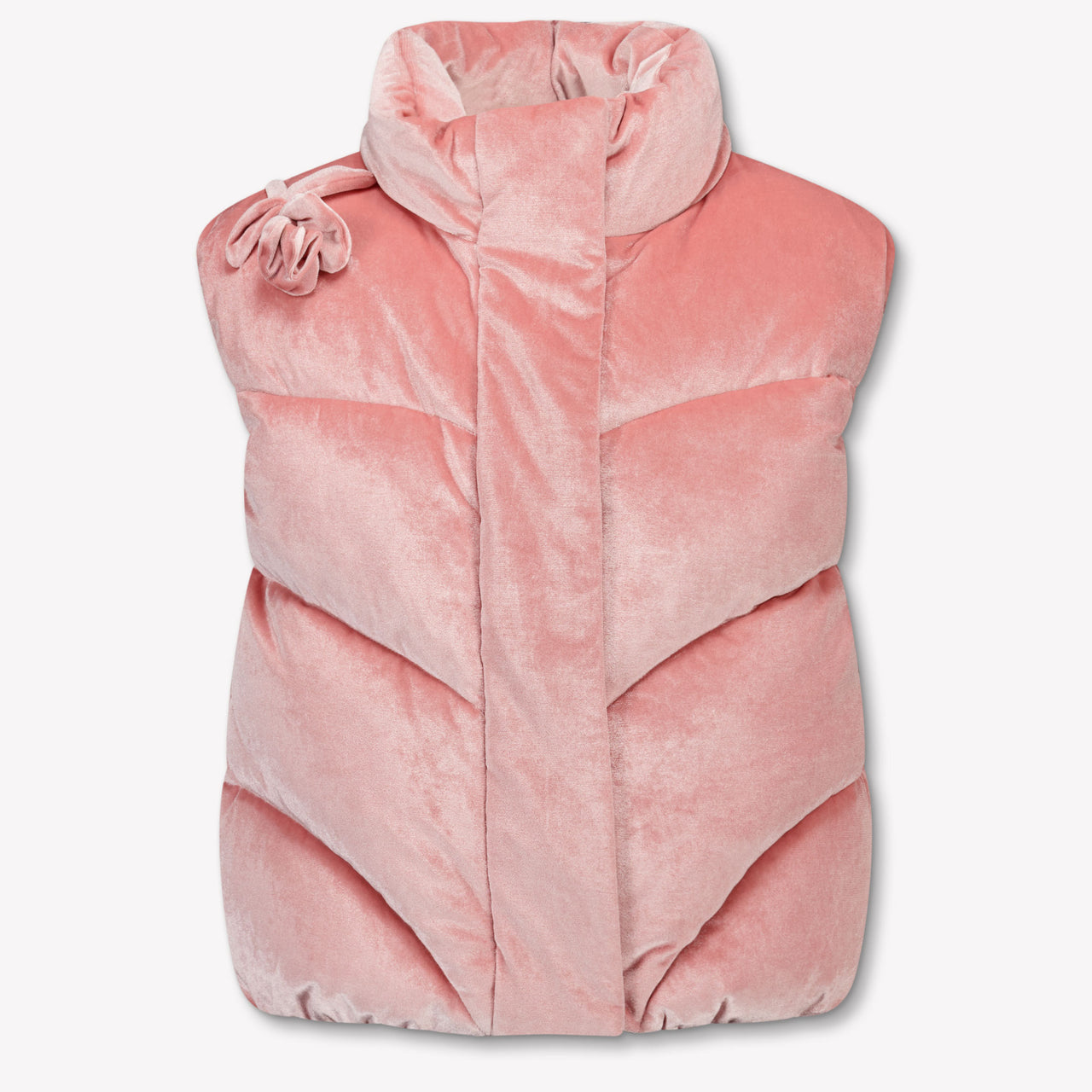 MonnaLisa Kinder Meisjes Bodywarmer In Licht Roze