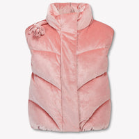 MonnaLisa Kinder Meisjes Bodywarmer In Licht Roze