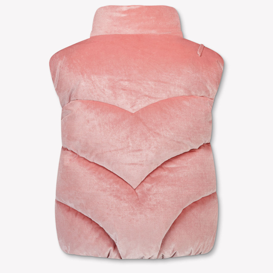 MonnaLisa Kinder Meisjes Bodywarmer In Licht Roze
