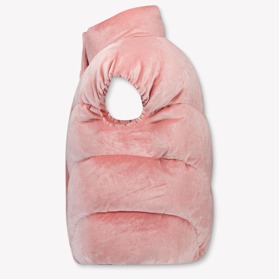 MonnaLisa Kinder Meisjes Bodywarmer In Licht Roze