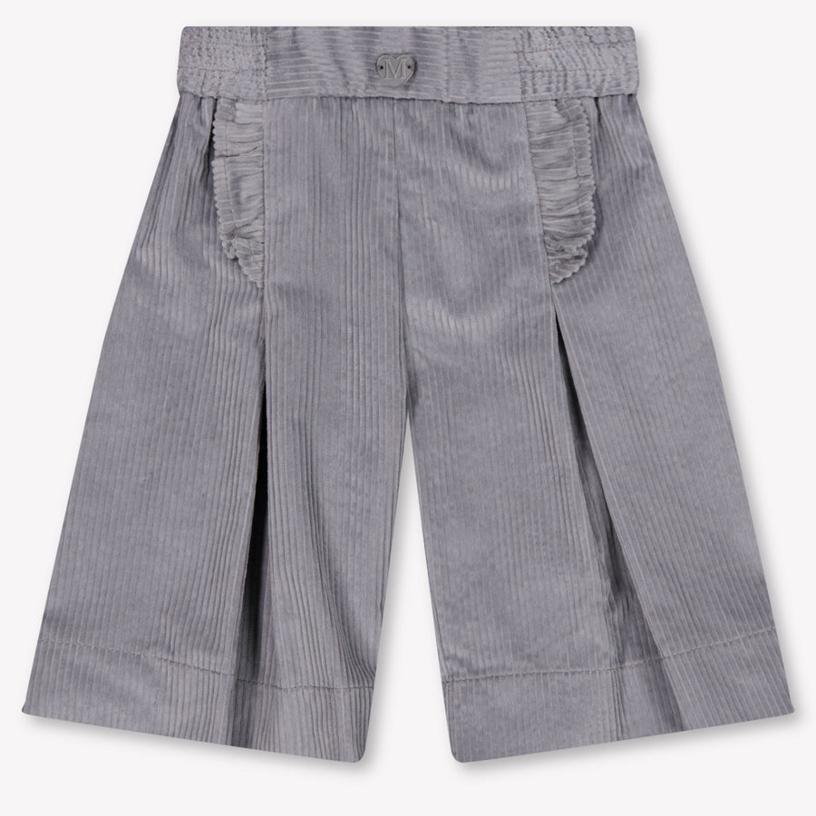 MonnaLisa Baby Girls Pants In Light Gray