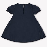 Armani Baby Girls Dress In Navy