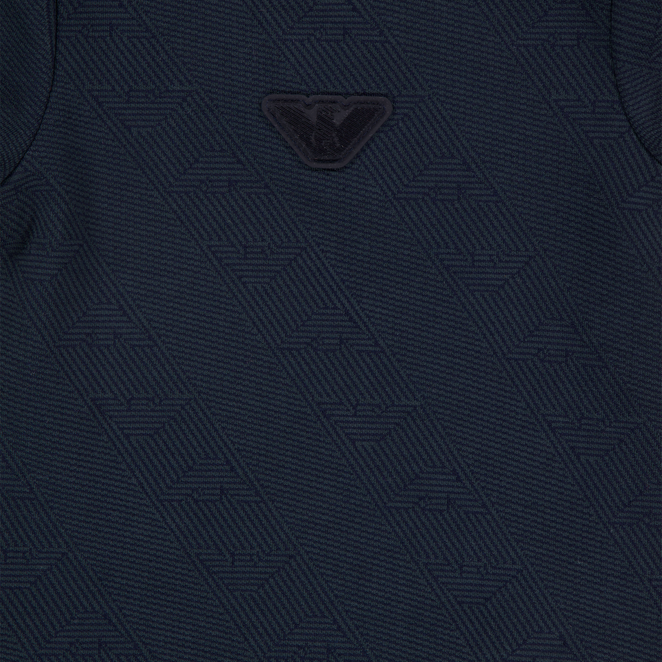 Armani Baby Girls Dress In Navy