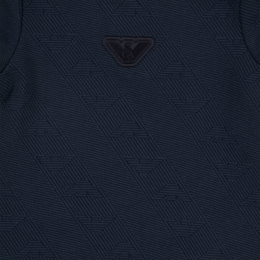Armani Baby Girls Dress In Navy