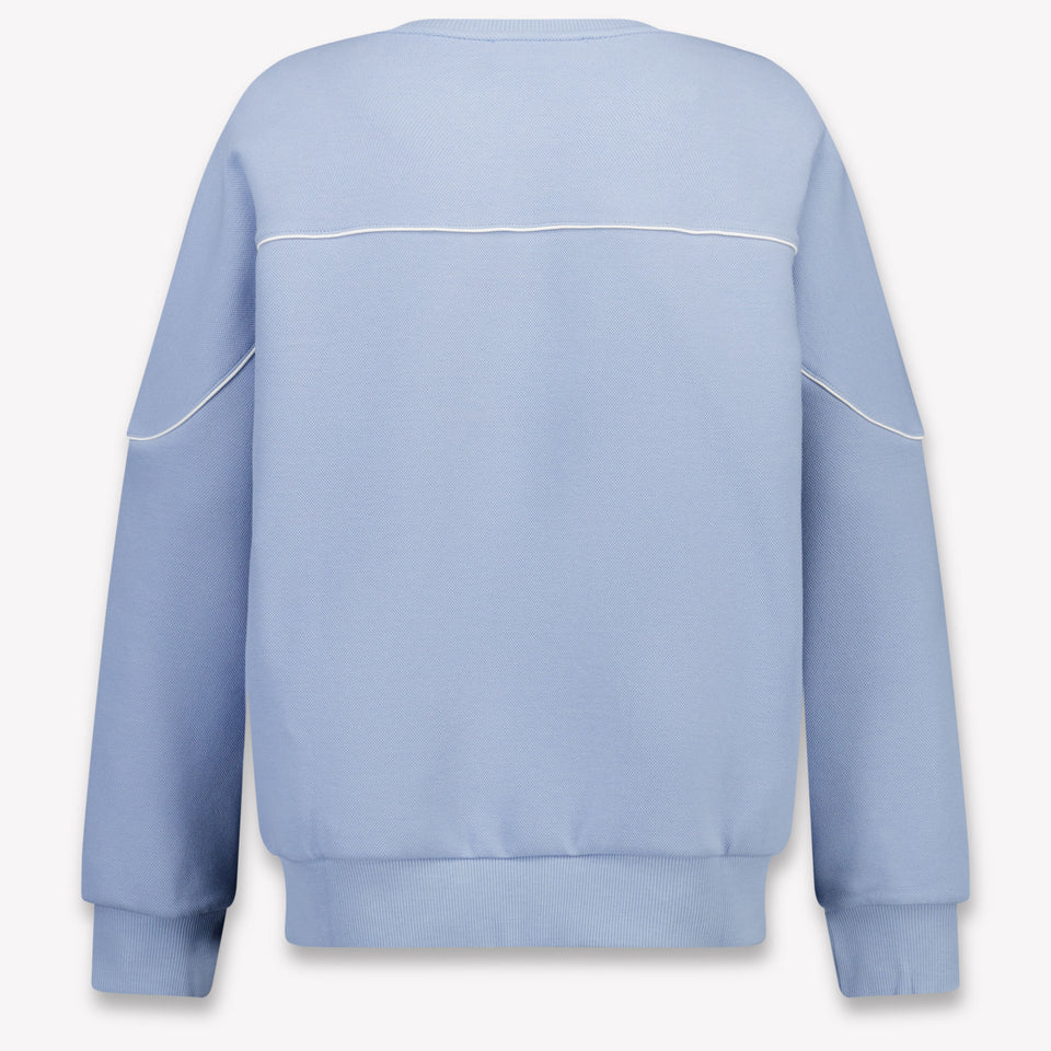 Armani Kids Boys Sweater In Light Blue