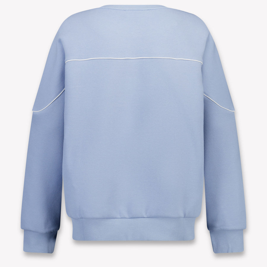 Armani Kids Boys Sweater In Light Blue