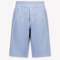 Armani Kids Boys Shorts In Light Blue